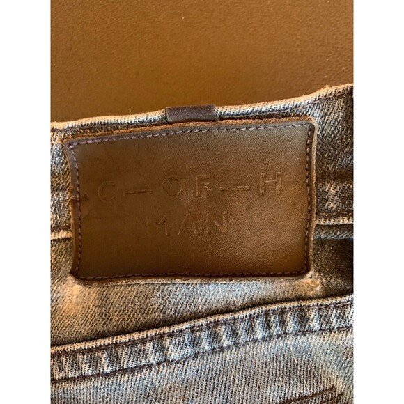 $249 Citizens of Humanity Mens 38x31" Blue Denim Straight Leg Perfect Jeans Note - Picture 15 of 16